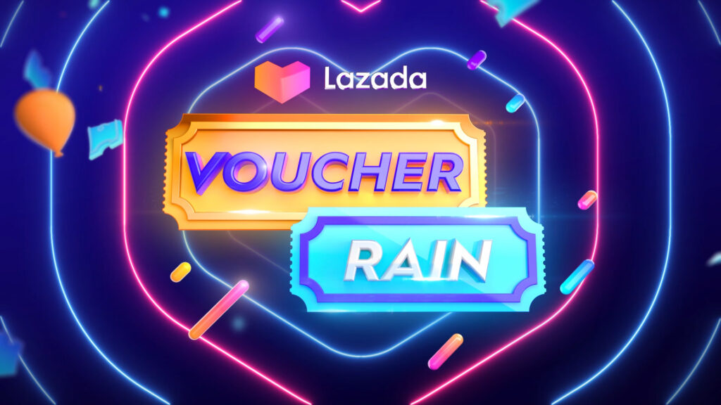 11.11 Campaign Super Show Voucher Rain